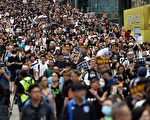 盼接觸陸客 港人九龍反送中