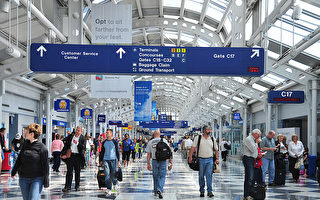 独立日长假 芝加哥机场将迎210万人流