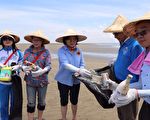 保護海洋不缺席 雲縣府團隊 外傘頂洲淨灘