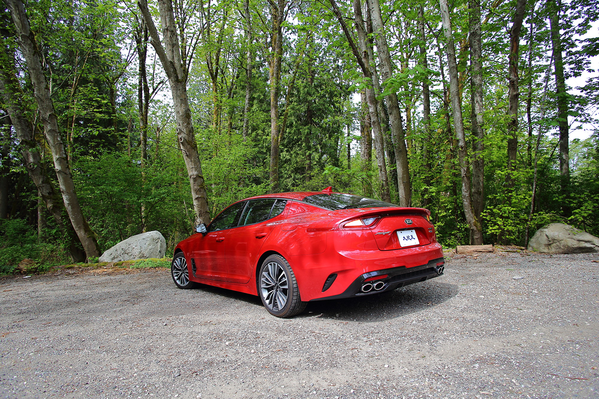 2019 Kia Stinger GT-Line。〈李奥/大纪元〉