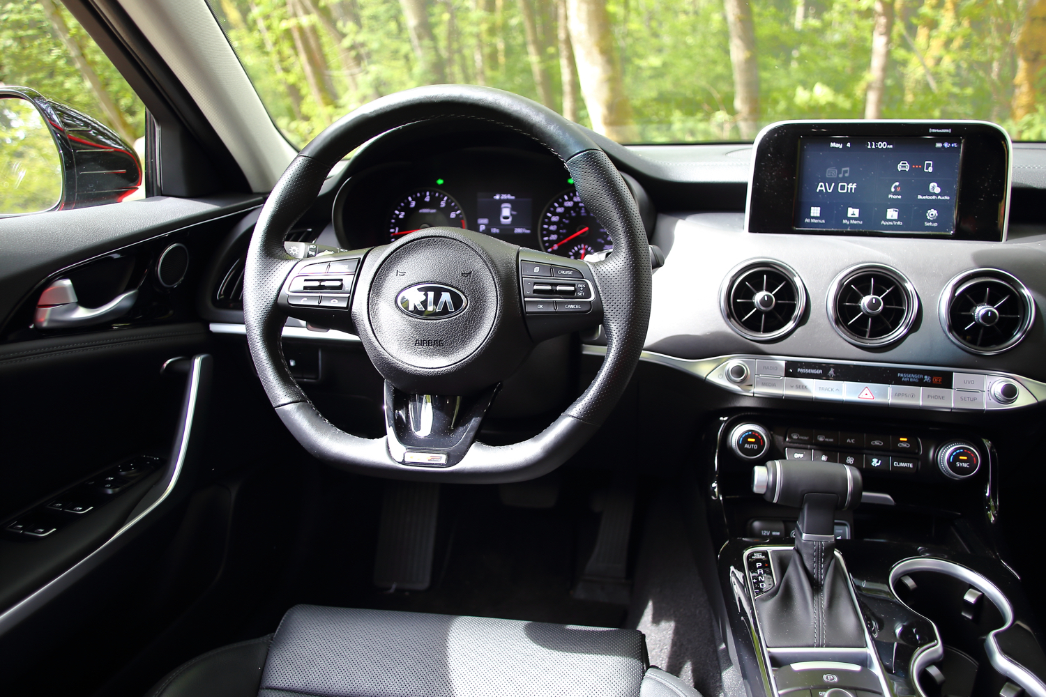2019 Kia Stinger GT-Line。〈李奥/大纪元〉