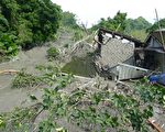 暴雨襲名間 三棟民宅遭土石淹沒