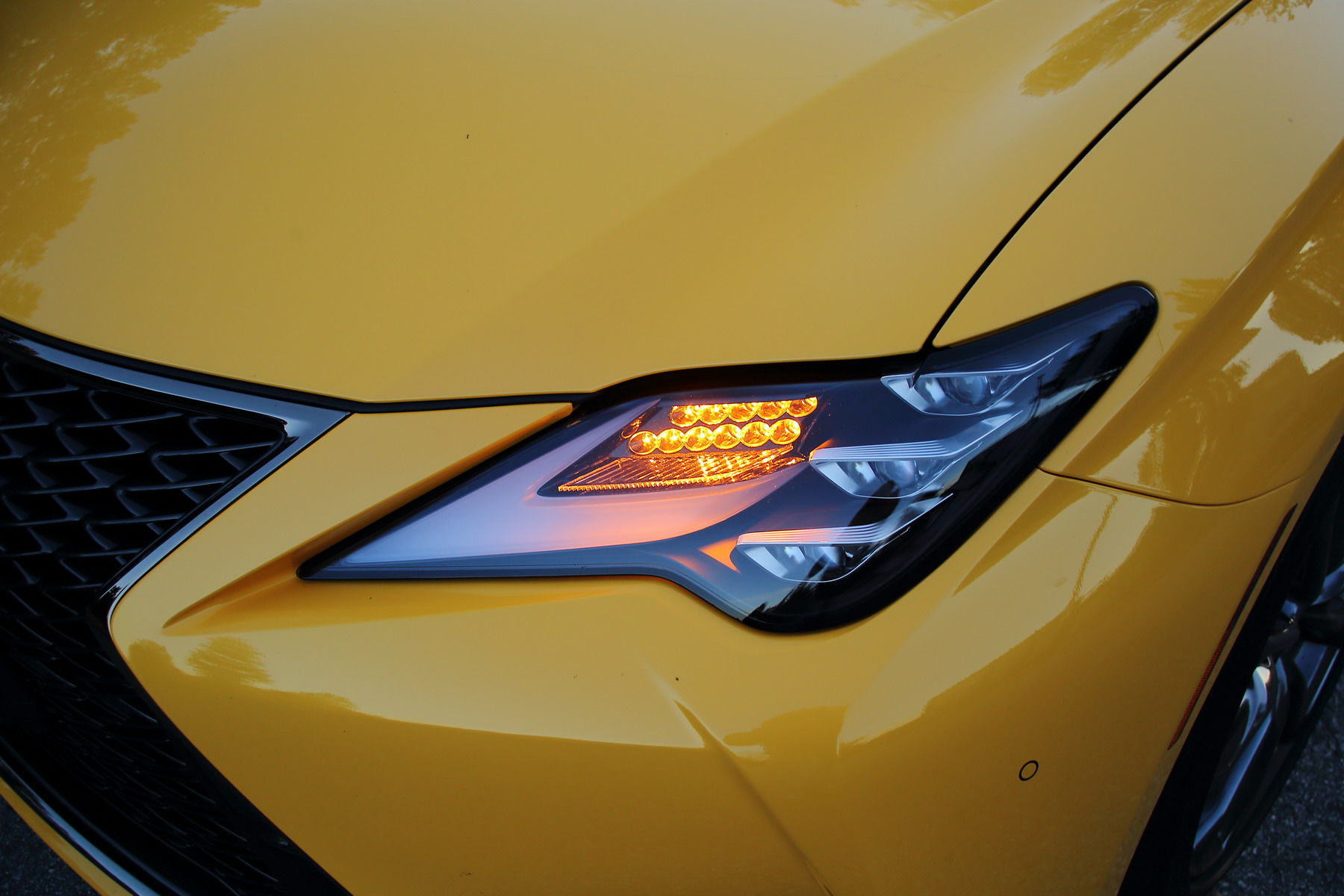2019 Lexus RC350 AWD。〈李奧/大紀元〉
