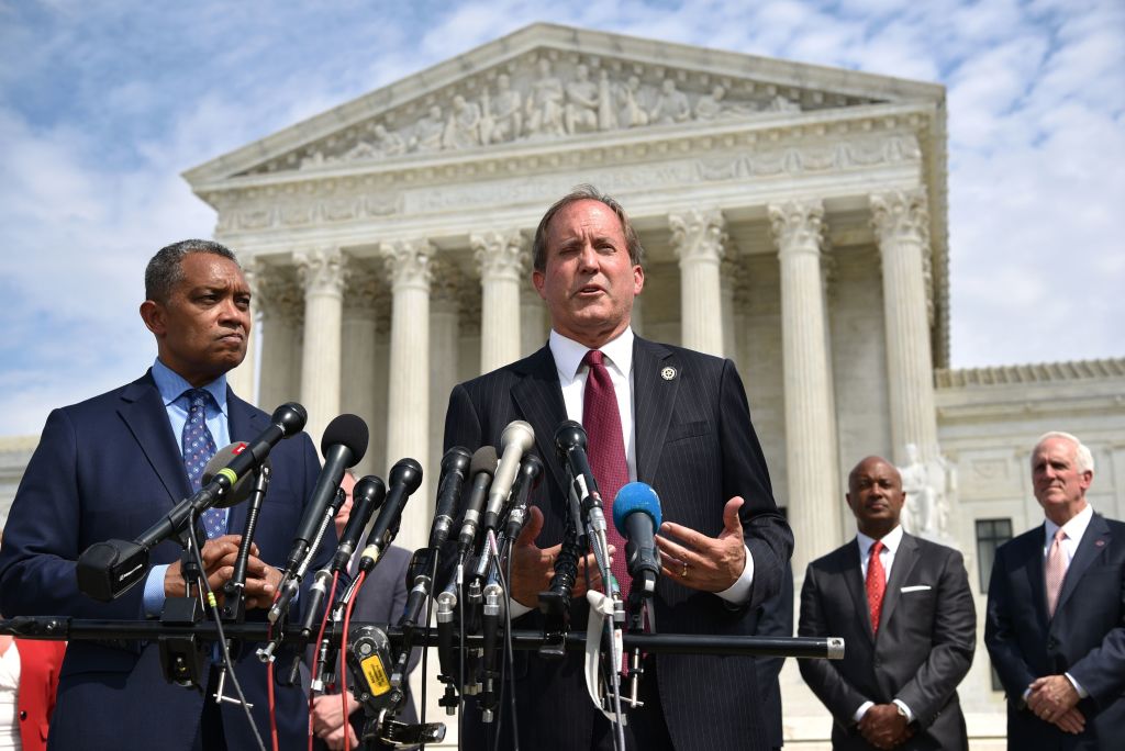 德州總檢察長肯·帕克斯頓(Ken Paxton)資料照。(Mandel Ngan/AFP/Getty Images)