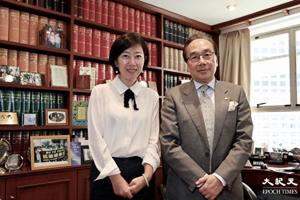 香港資深大律師、公民黨主席梁家傑接受梁珍專訪（王偉明／大紀元）
