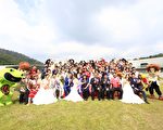 首場花火音樂嘉年華 日月潭3D婚禮登場