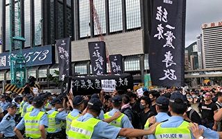 香港国殇游行 中共惧黑衣 防大陆民众效仿