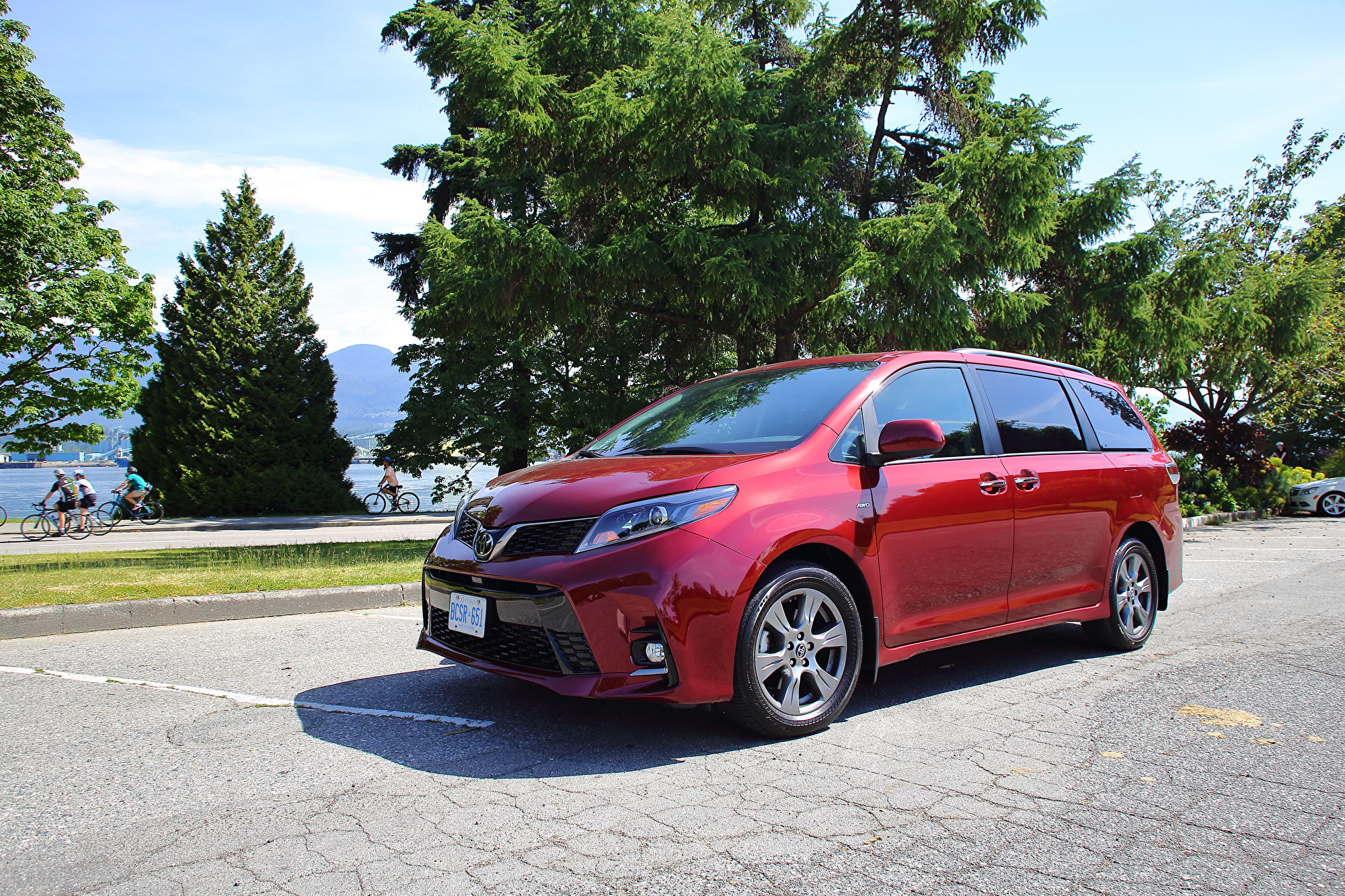 Toyota Sienna。〈李奥/大纪元〉