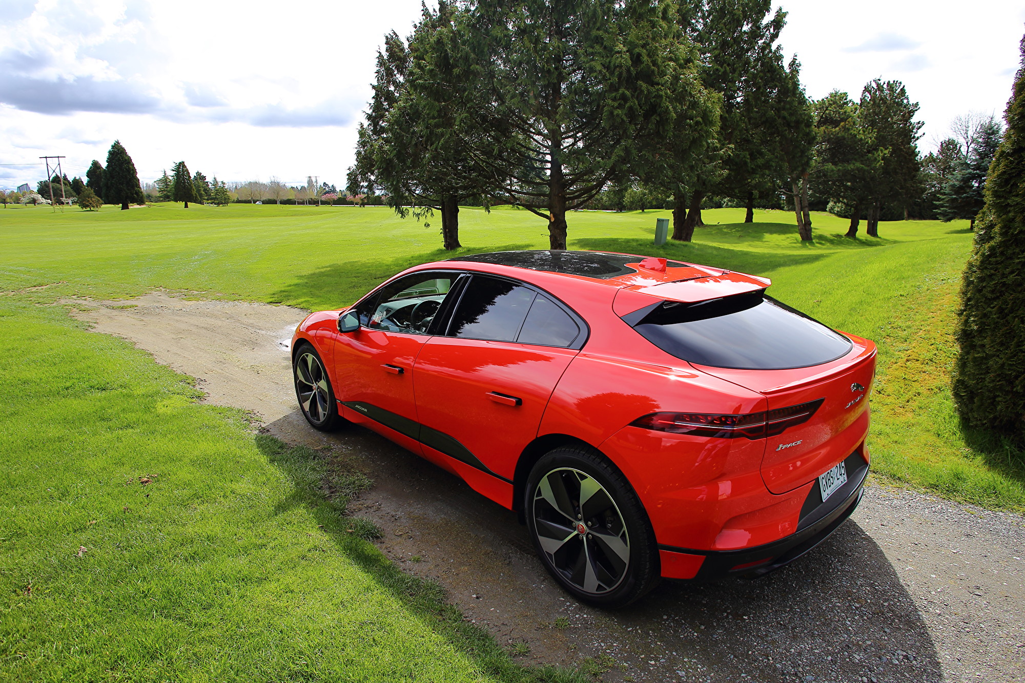 2020 Jaguar I-Pace。〈李奧/大紀元〉