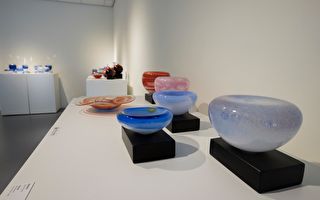 新竹玻工馆展出玻璃与陶瓷完美交织百件作品