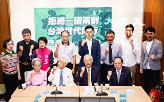 反一国两制 本土政党组守民主护台湾大联盟