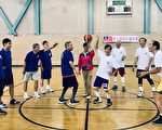 美中華體育聯誼會辦慶雙十籃球賽