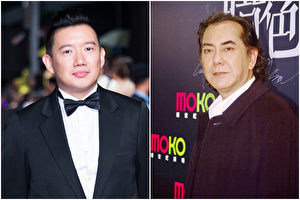 杜汶泽与黄秋生声讨林郑施政报告