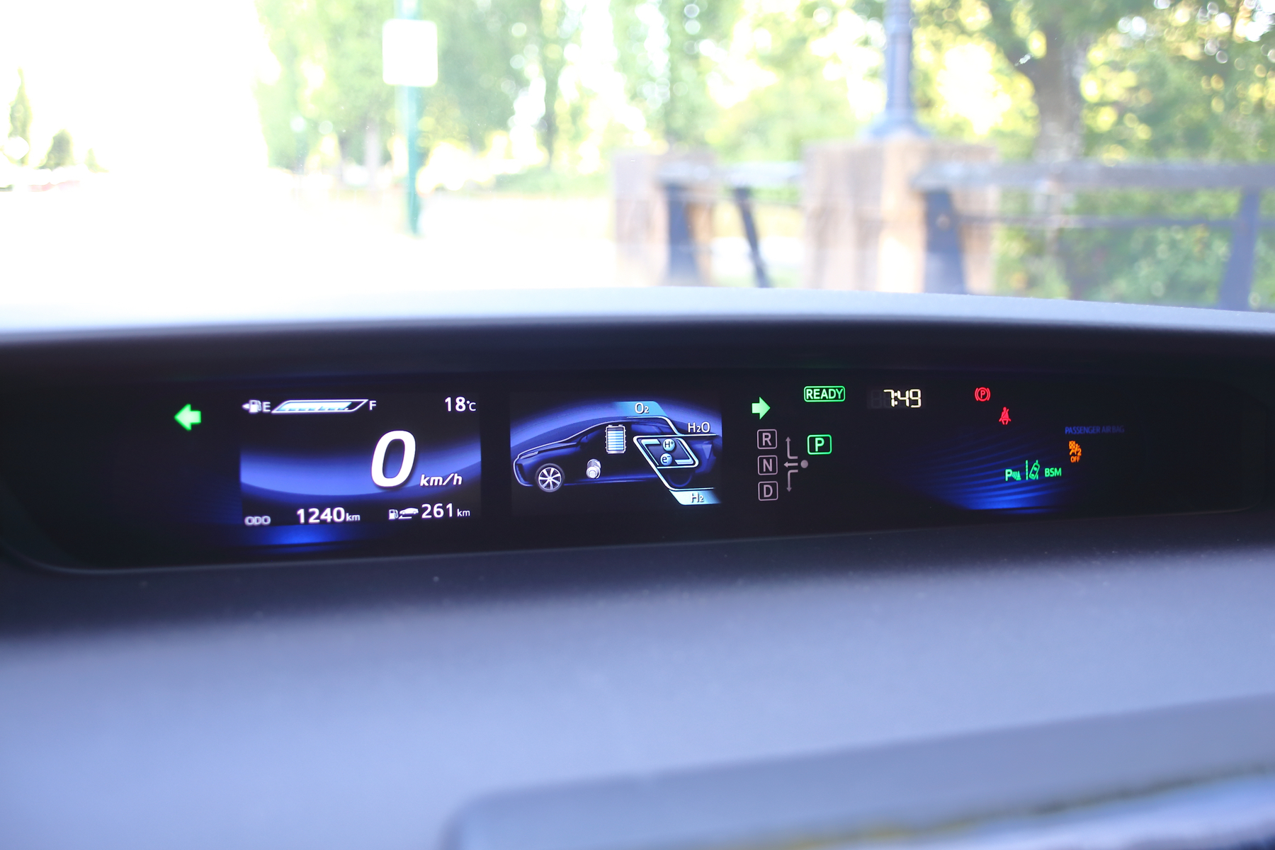 2019 Toyota Mirai。〈李奧/大紀元〉