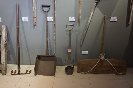 各种不同用途的古农具