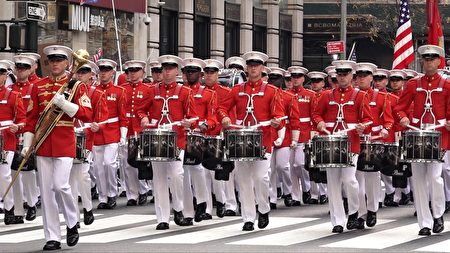 11月11日紐約市慶祝第100屆老兵節。