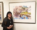 竹市知名艺术家陈素真 西画薪传展文化局展出