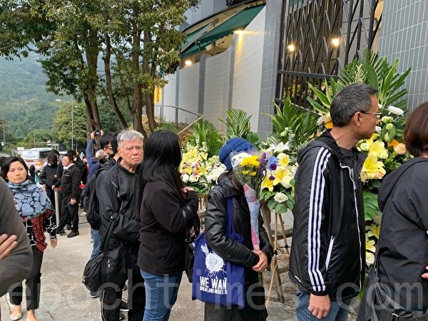 2019年12月12日，香港民眾為科大學生周梓樂舉行悼念會。（韓納／大紀元）