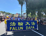 新西蘭三地聖誕遊行 法輪功隊伍受歡迎