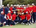 高尔夫总统杯赛：美国队逆转国际队夺冠