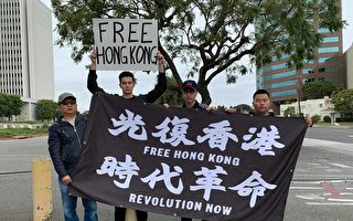 美国18岁青年 支持香港上街头