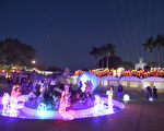 50万颗LED灯 彰化大佛亮起来