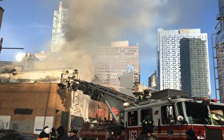 紐約市一公寓樓起火後爆炸 至少一死