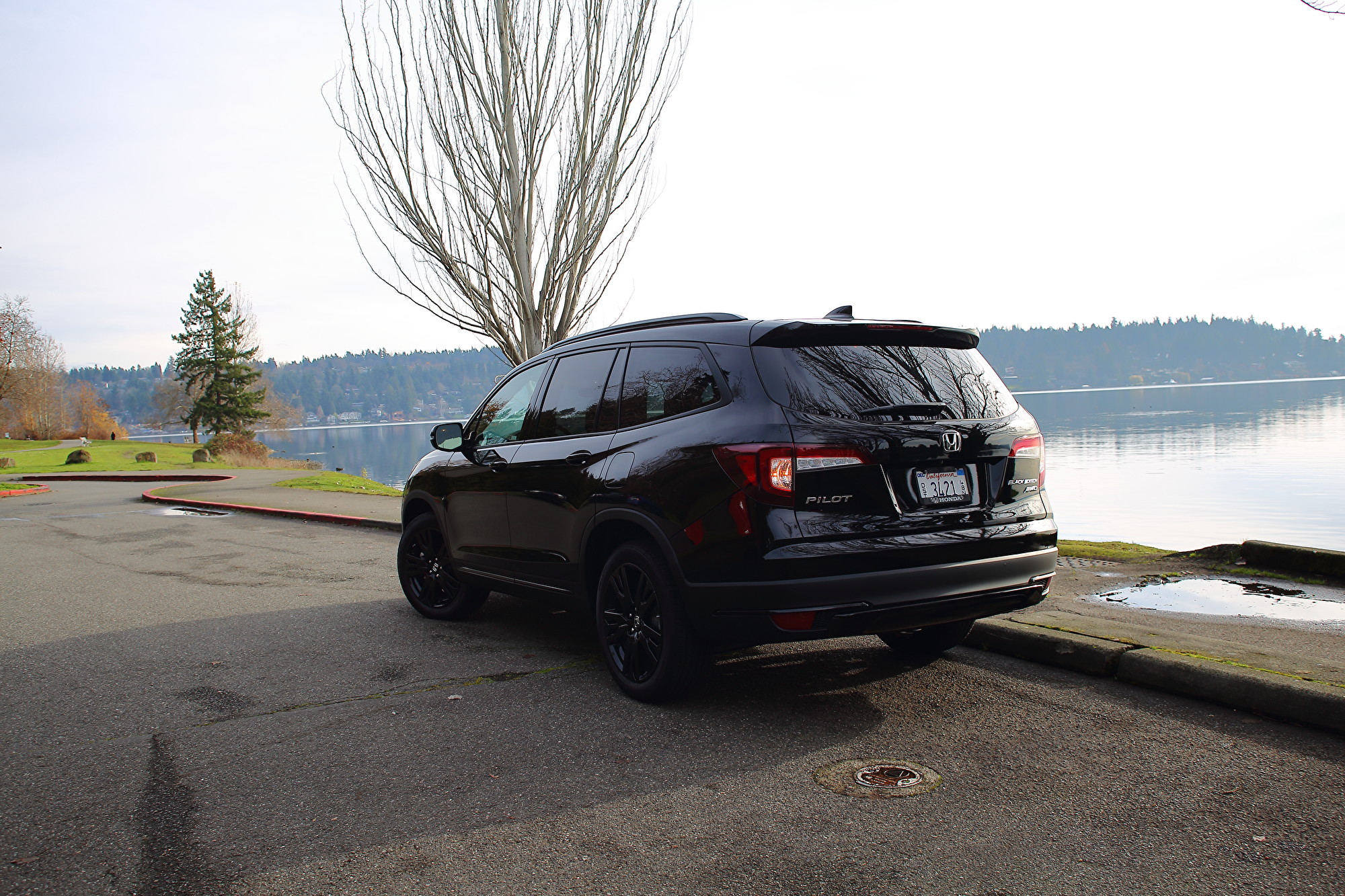 2020 Honda Pilot Black Edition。〈李奧/大紀元〉