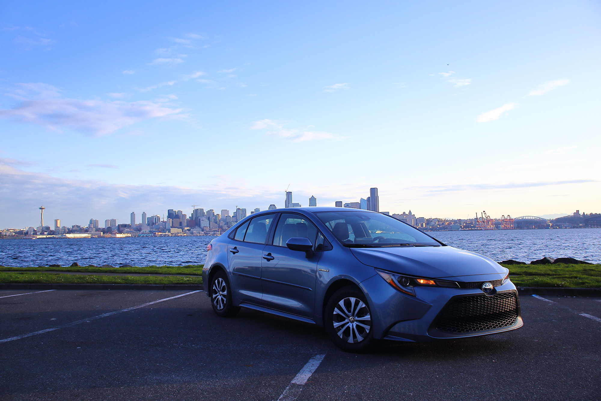 Toyota Corolla Hybrid。(李奥/大纪元)