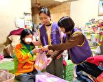 爱心送餐服务 圣保禄医院家送物资过新年