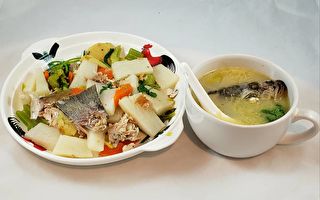 【梁厨美食】鲈鱼头骨腩汤 天然保健食物首选