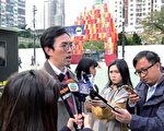 香港社民连年宵摊档设反修例展板