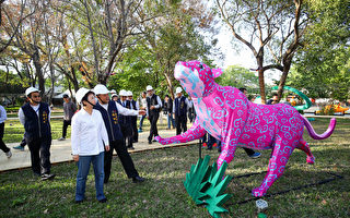 15米恐龙现身 2020台湾灯会打造梦幻动物园