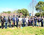 台日文化协会赠苗木  新社山区再添樱花林
