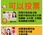 县市改制未更换身份证不得领选票  台内政部：不影响