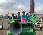 陈其迈朱立伦挺桃园候选人  争取选民支持