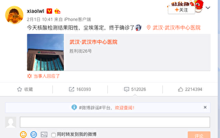 網民要為李文亮平反 微博話題被中共刪除