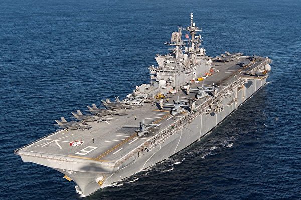 美军舰队驶向黄海 参加十年来最大规模演习