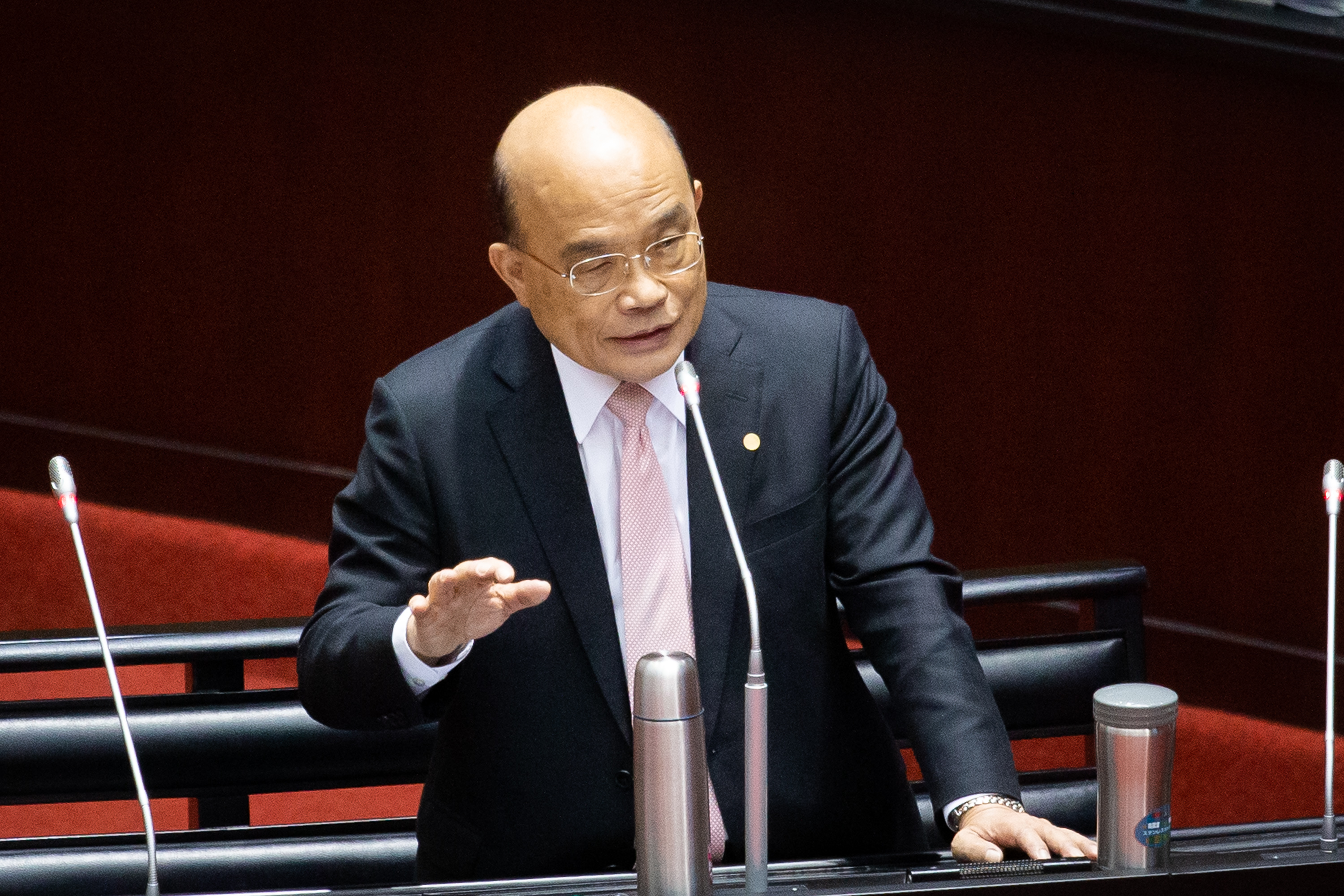 支持续查林宅血案苏贞昌 还要求加快加大 邱显智 促转会 大纪元