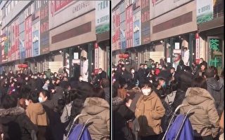 视频：锦州辽西小商品批发市场现人群聚集