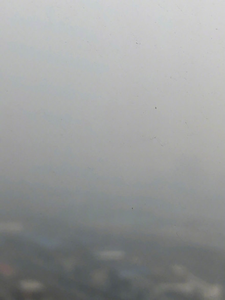 2月13日，北京的陰霾天氣。（網絡圖片）