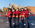 桃园灯会中坜女警服务队 飞行夹克亮丽吸睛