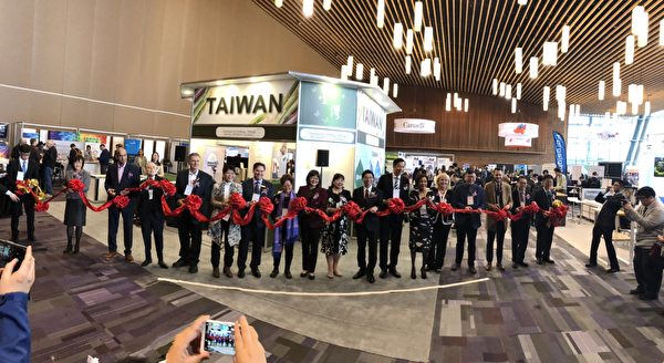 圖：台灣再次參加溫哥華的全球永續環境展，以國家館形式搶佔北美商機。（王美琴拍攝）