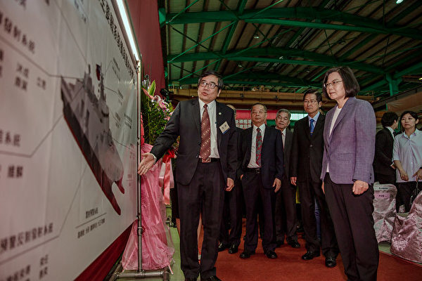 台灣首艘自製快速布雷艇 預計今年交艦