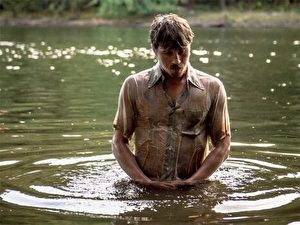 Mike Burden (Garrett Hedlund) finds redemption in “Burden.” (Mark Hill/ 101 Studios)