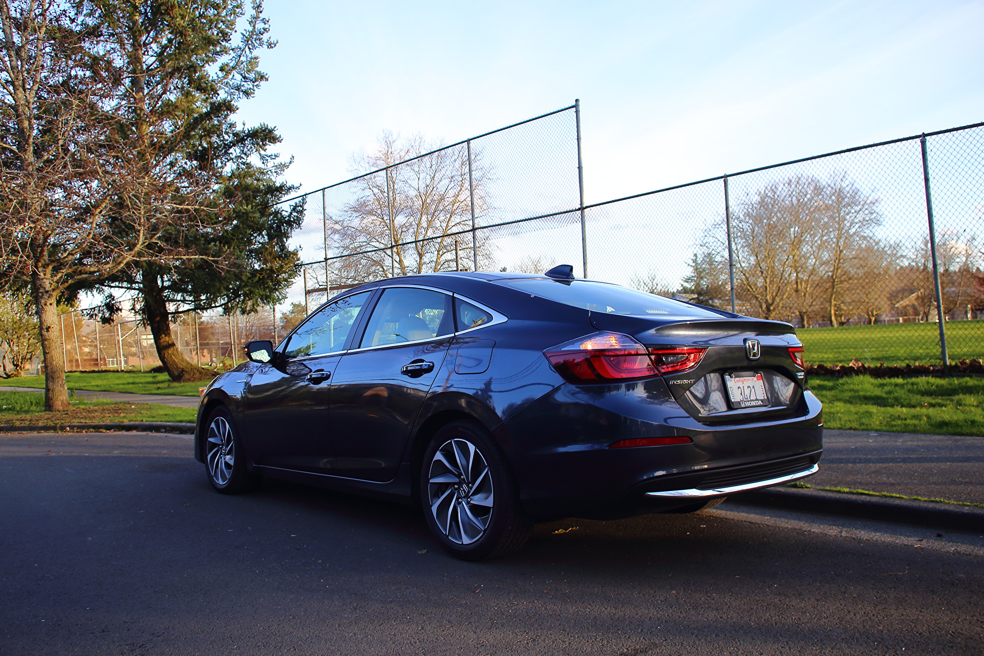 2020 Honda Insight Hybrid。〈李奥/大纪元〉