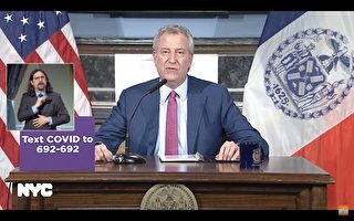 紐約市長：醫療物資只夠用至4月5日