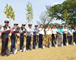 民雄福乐公园种树、护树社区动起来