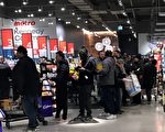 中共肺炎病例激增 安省再現搶購潮 網友網絡分享