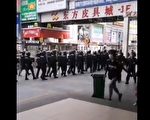 【現場視頻】東莞虎門鎮現大量防暴警察